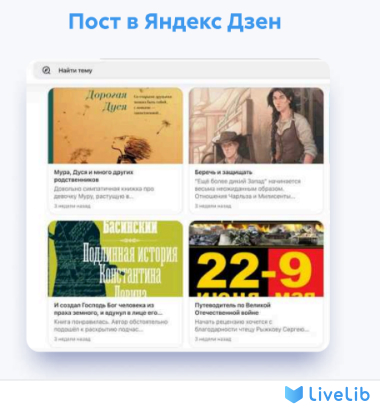 пост от лайвлиб Дзен
